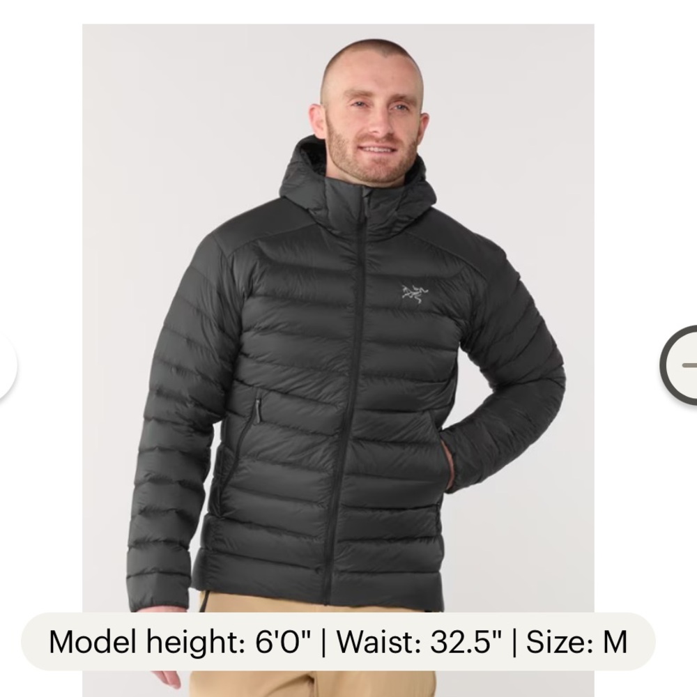 Cerium SV Hoody Down Jacket - Men M